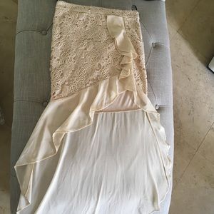 Love culture High Low lace skirt